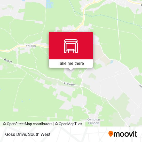 Goss Drive map
