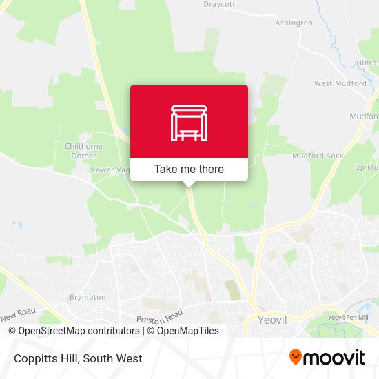 Coppitts Hill map