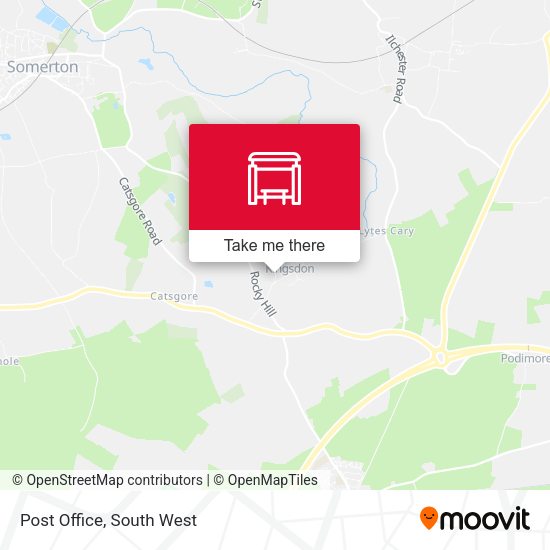 Post Office map