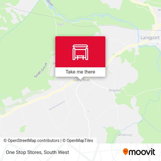 One Stop Stores map