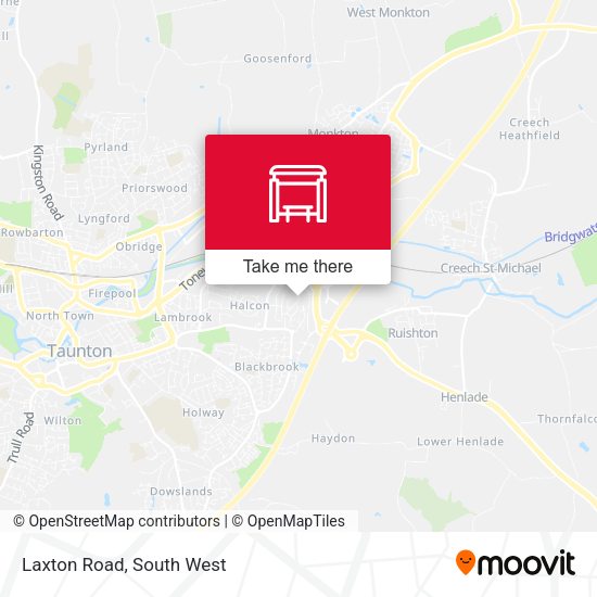 Laxton Road map