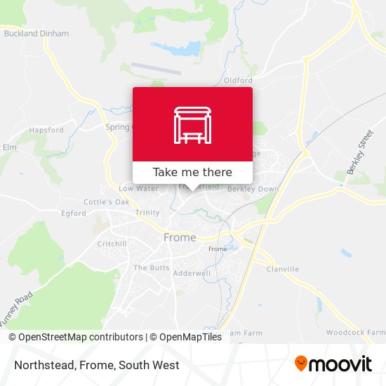 Northstead, Frome map