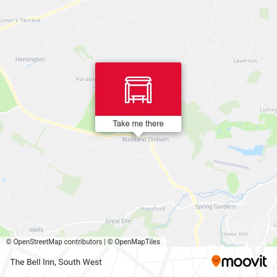 The Bell Inn map