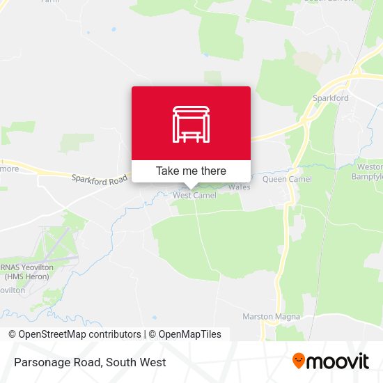 Parsonage Road map