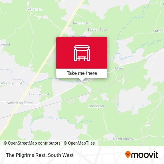 The Pilgrims Rest map