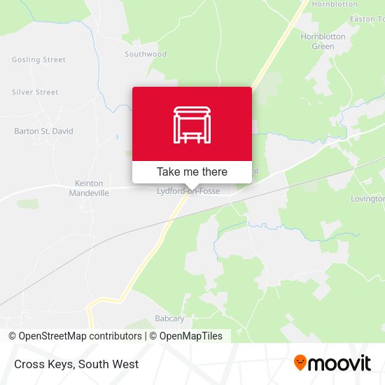 Cross Keys map