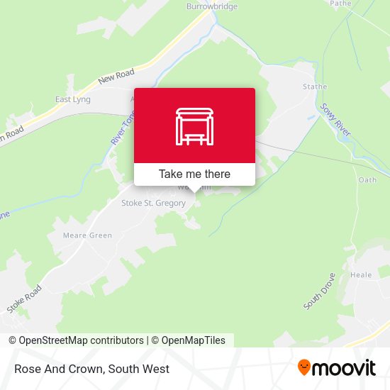 Rose And Crown map