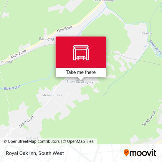 Royal Oak Inn map