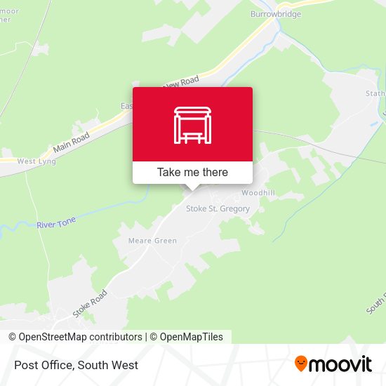Post Office map