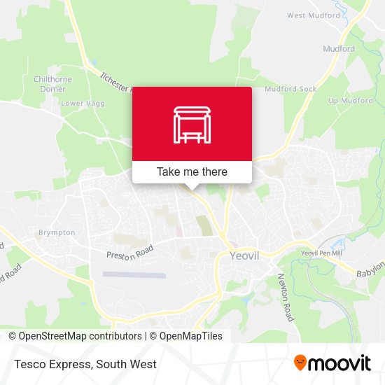 Tesco Express map