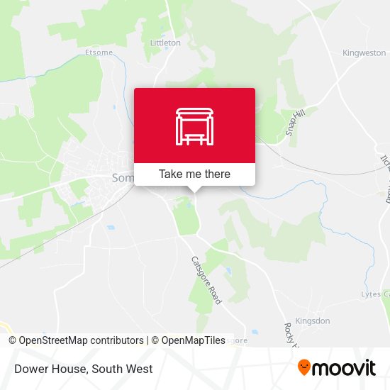 Dower House map