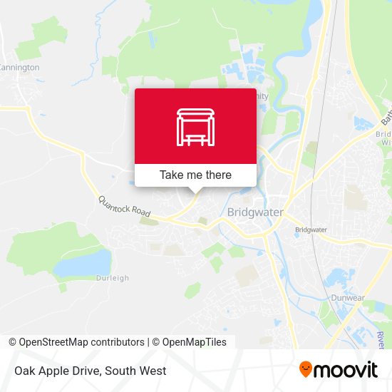 Oak Apple Drive map