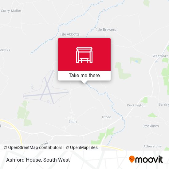 Ashford House map