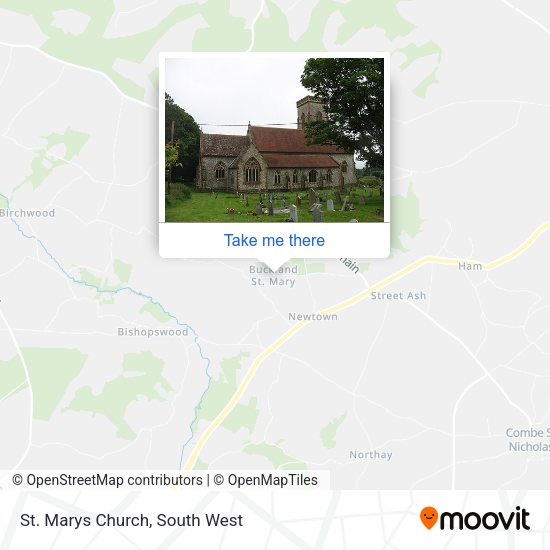 St. Marys Church map