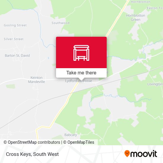 Cross Keys map