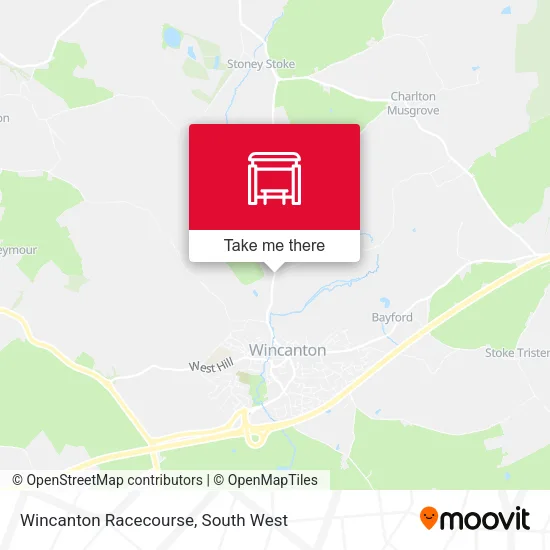 Wincanton Racecourse map