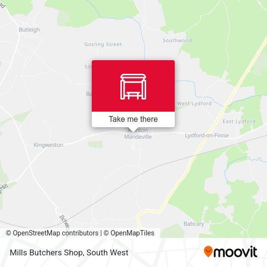 Mills Butchers Shop map