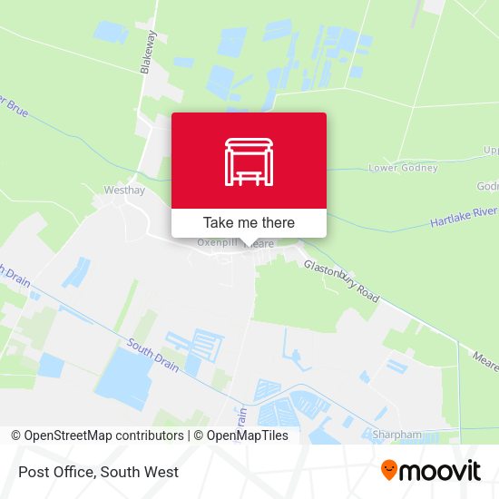 Post Office map