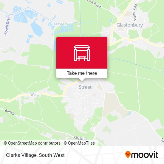Clarks Village map