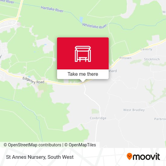 St Annes Nursery map