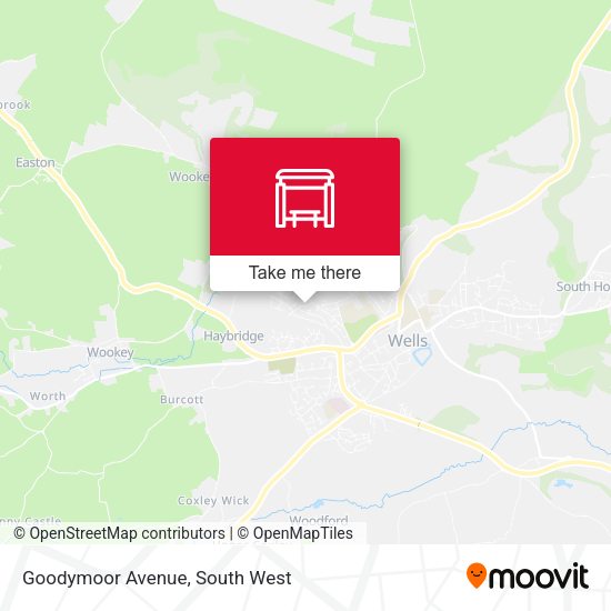 Goodymoor Avenue map