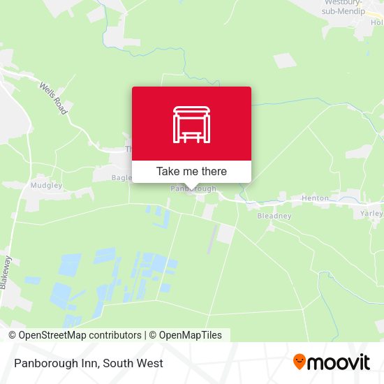 Panborough Inn map