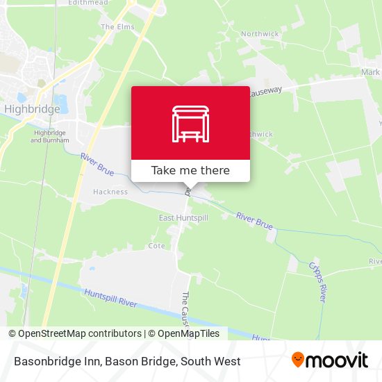 Basonbridge Inn, Bason Bridge map
