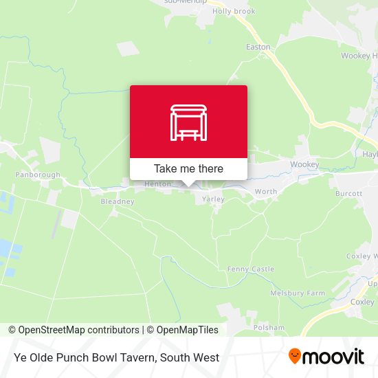 Ye Olde Punch Bowl Tavern map