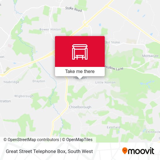 Great Street Telephone Box map