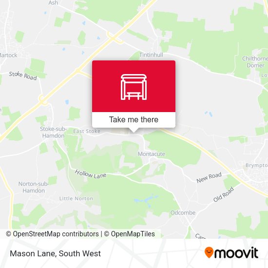 Mason Lane map