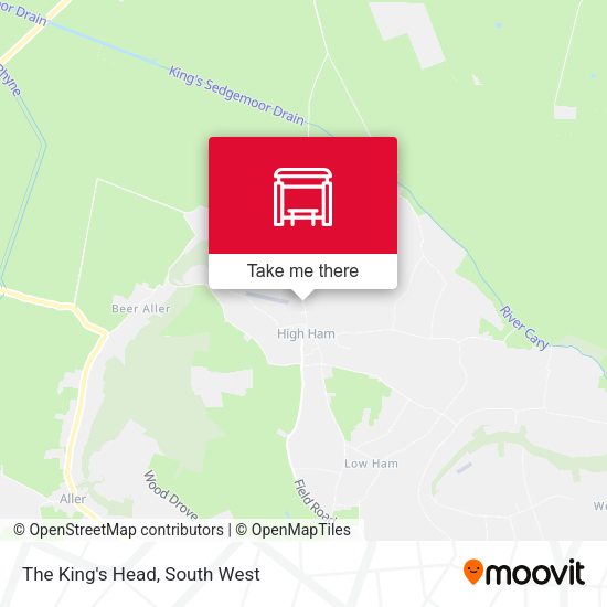 The King's Head map