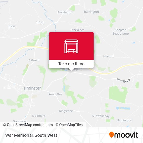 War Memorial map