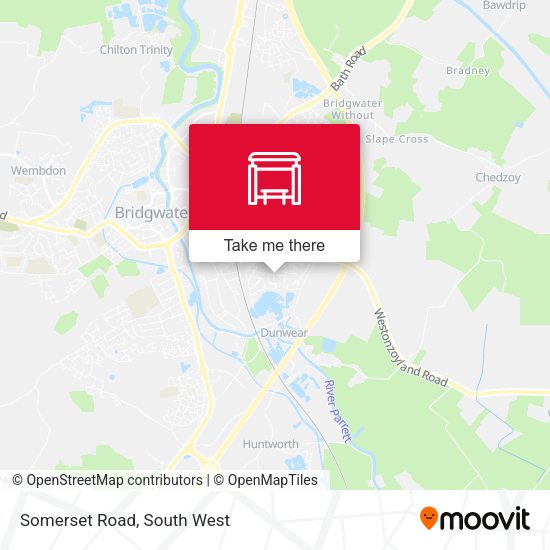Somerset Road map