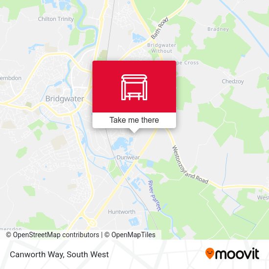 Canworth Way map