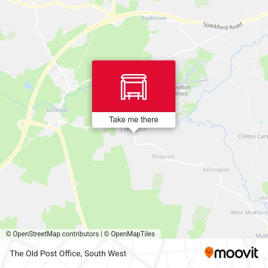 The Old Post Office map