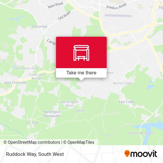 Ruddock Way map