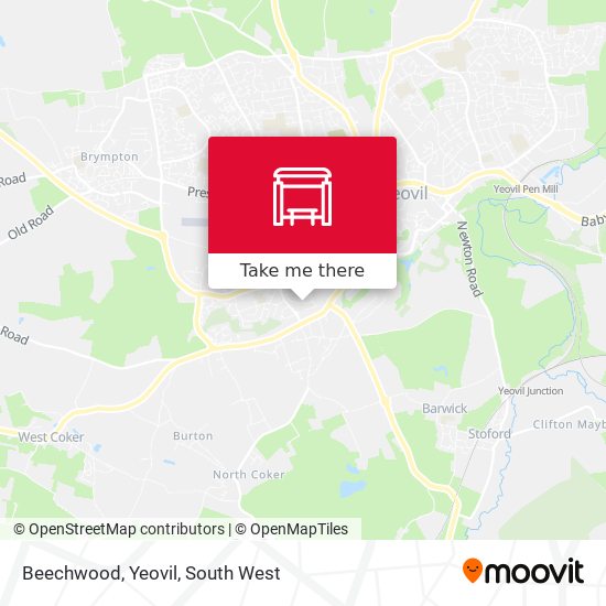 Beechwood, Yeovil map