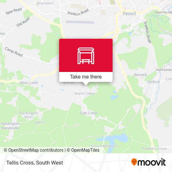 Tellis Cross map