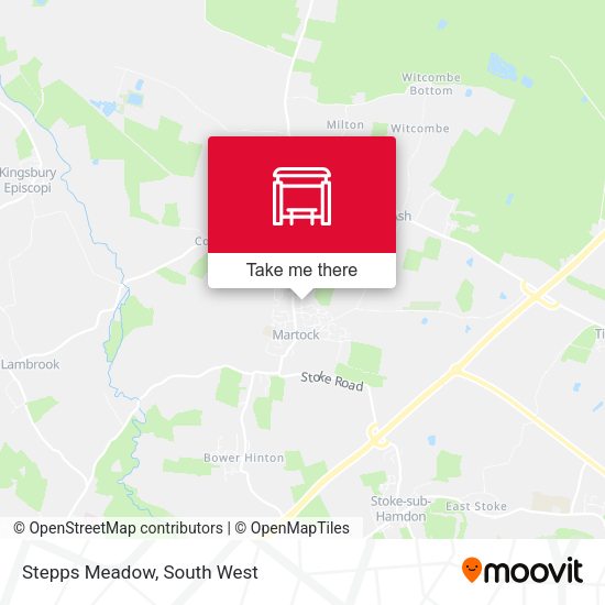 Stepps Meadow map