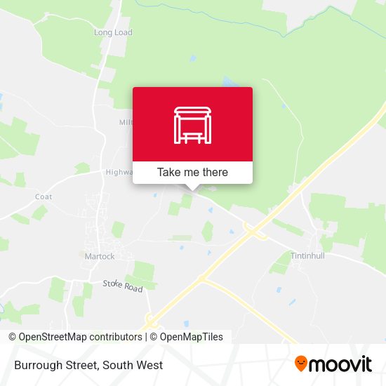 Burrough Street map