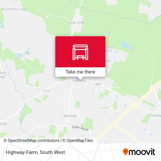 Highway Farm map