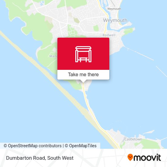 Dumbarton Road map
