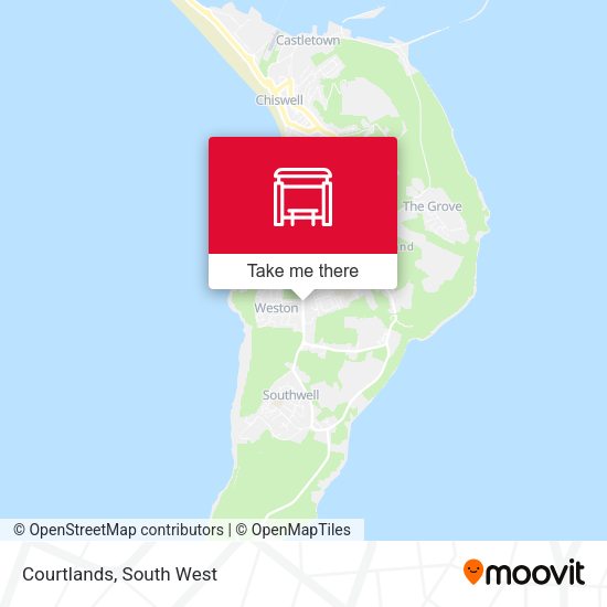 Courtlands map