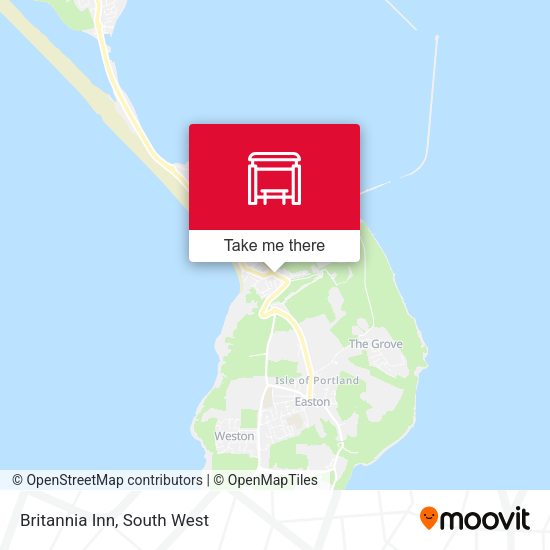 Britannia Inn map