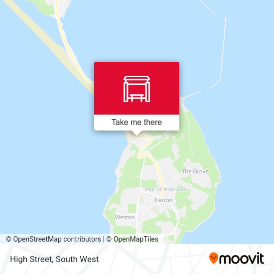 High Street map