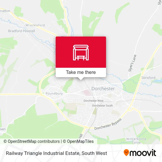 Railway Triangle Industrial Estate map
