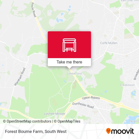 Forest Bourne Farm map