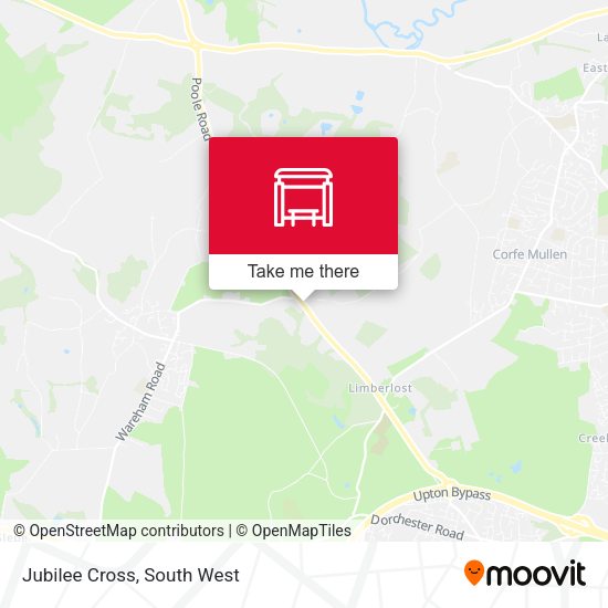 Jubilee Cross map
