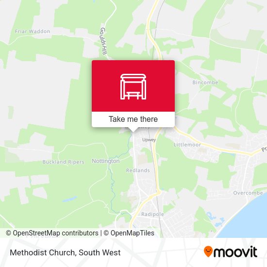 Methodist Church map