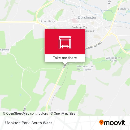 Monkton Park map